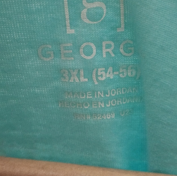 Blue T-Shirt Sleep Shirt with Sparkle Snowman Disco Ball Design - Picture 3 of 5